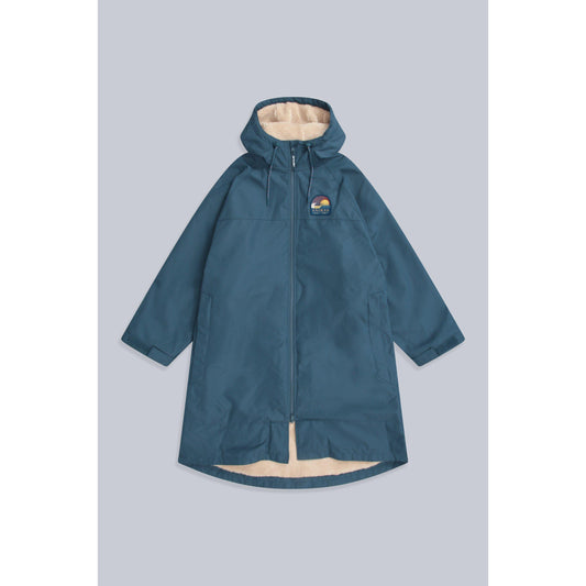 Blue - Front - Animal Mens Hazey Waterproof Recycled Beach Parka
