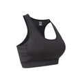 Jet Black - Lifestyle - Mountain Warehouse Womens-Ladies Motion Mesh Sports Bra