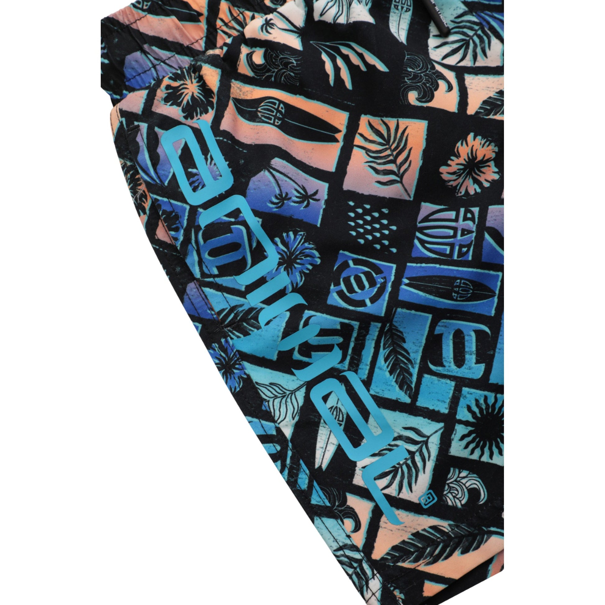 Bright Blue - Lifestyle - Animal Childrens-Kids Jed Recycled Swim Shorts
