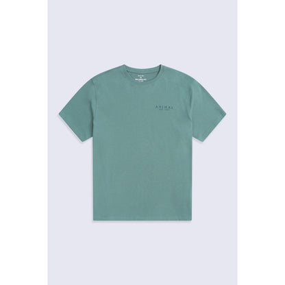 Green - Front - Animal Mens Chase Organic Summer T-Shirt