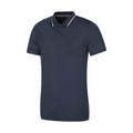 Navy - Side - Mountain Warehouse Mens Tournament IsoCool Polo Shirt