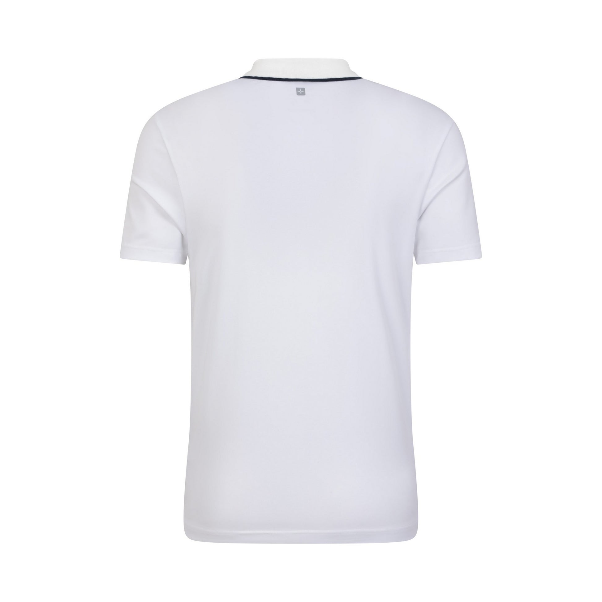 White - Back - Mountain Warehouse Mens Tournament IsoCool Polo Shirt