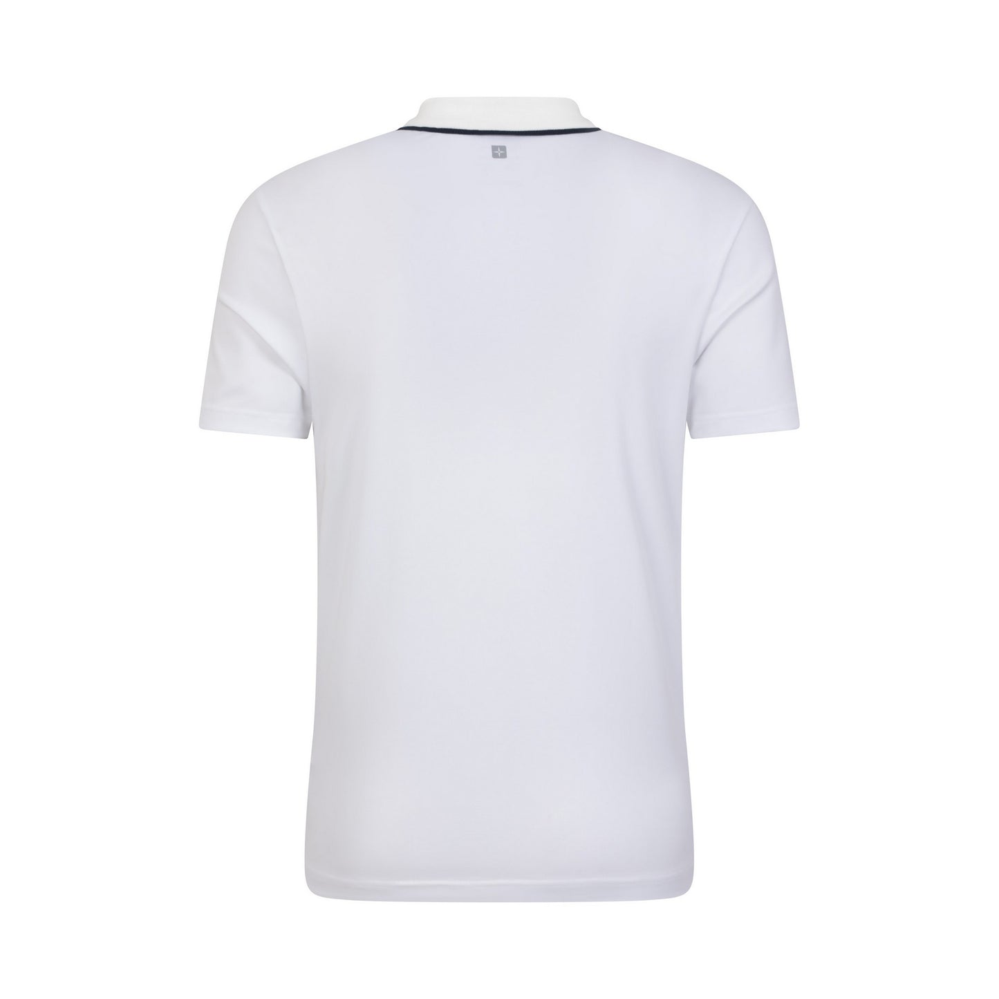 White - Back - Mountain Warehouse Mens Tournament IsoCool Polo Shirt