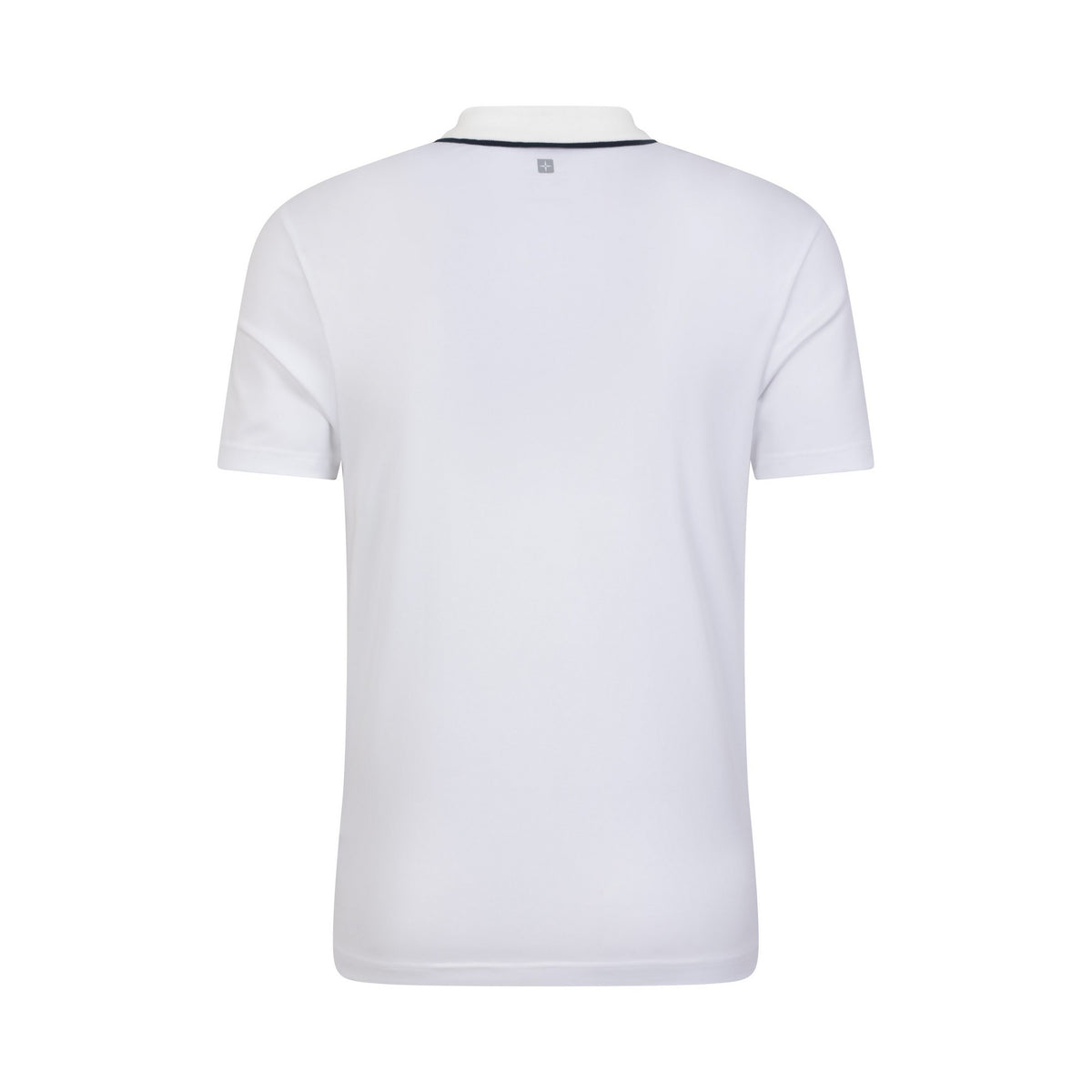 White - Back - Mountain Warehouse Mens Tournament IsoCool Polo Shirt