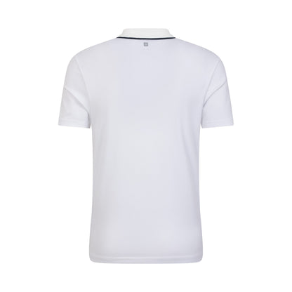 White - Back - Mountain Warehouse Mens Tournament IsoCool Polo Shirt