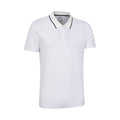 White - Lifestyle - Mountain Warehouse Mens Tournament IsoCool Polo Shirt