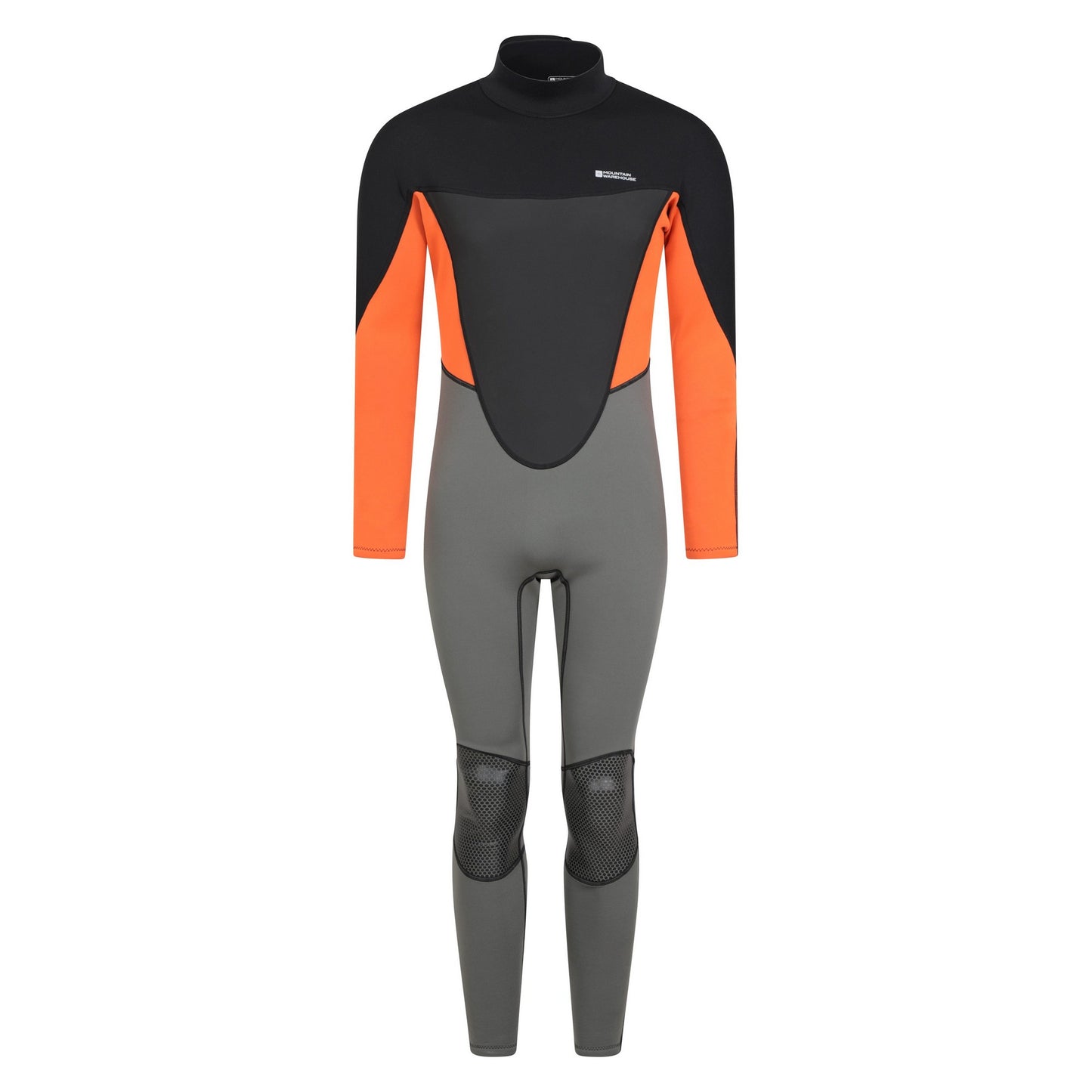 Black - Front - Mountain Warehouse Mens Atlantic 3-2 mm Full Wetsuit