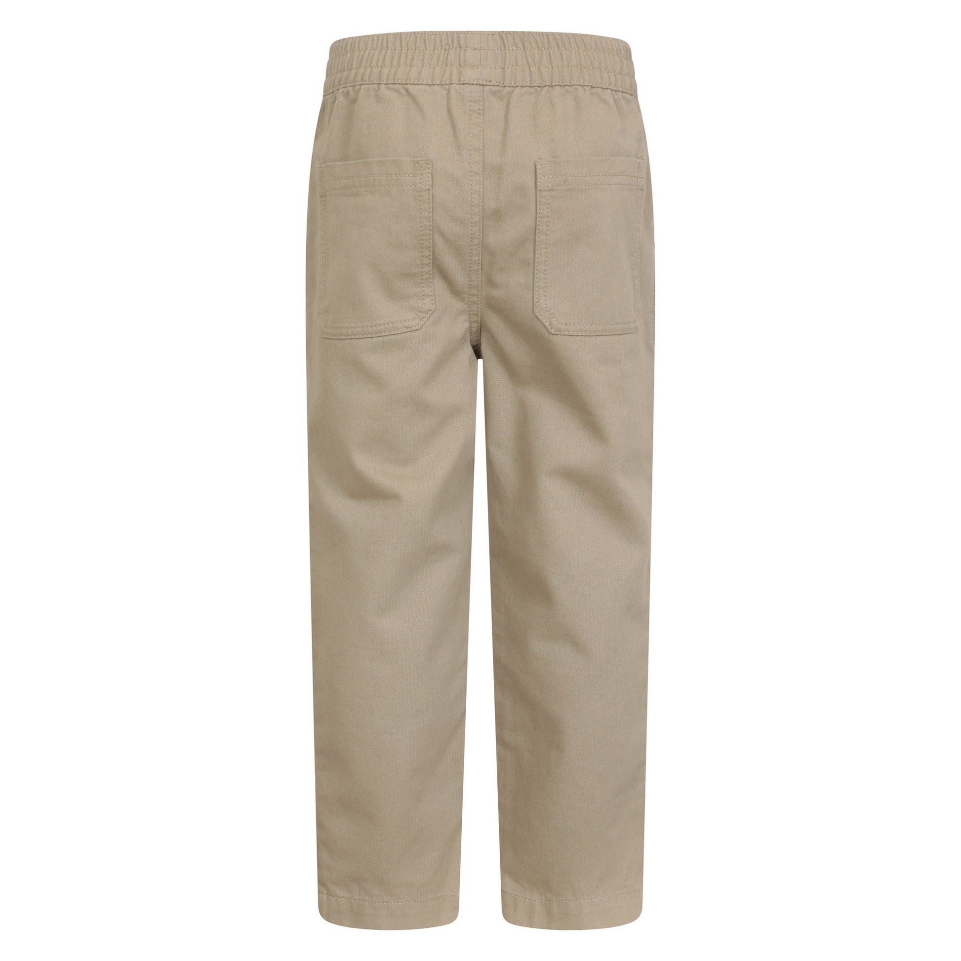 Beige - Back - Mountain Warehouse Childrens-Kids Cooper Herringbone Trousers