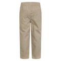 Beige - Front - Mountain Warehouse Childrens-Kids Cooper Herringbone Trousers