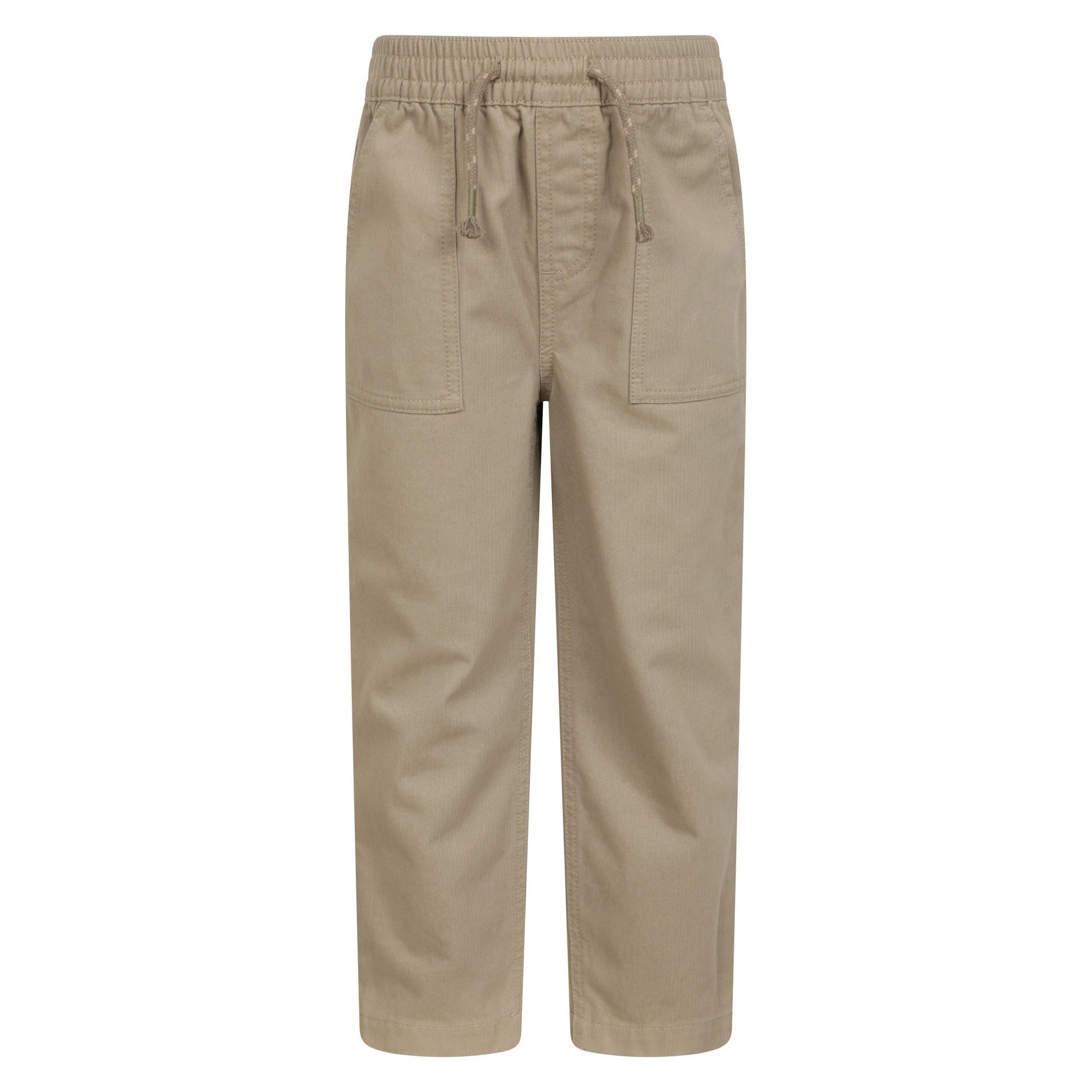Beige - Front - Mountain Warehouse Childrens-Kids Cooper Herringbone Trousers