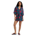 Red - Side - Animal Womens-Ladies Kym EcoVero Kimono