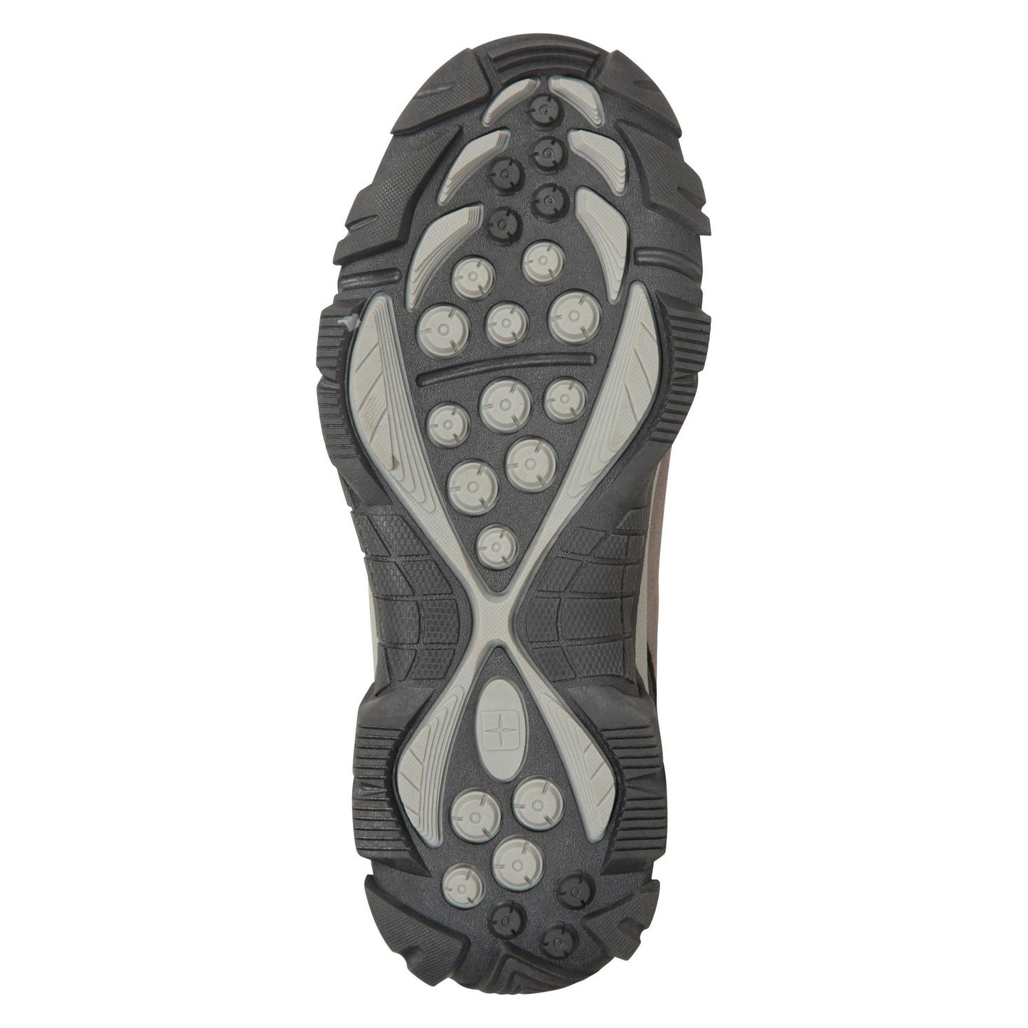 Grey - Side - Mountain Warehouse Childrens-Kids Trail Suede Walking Boots