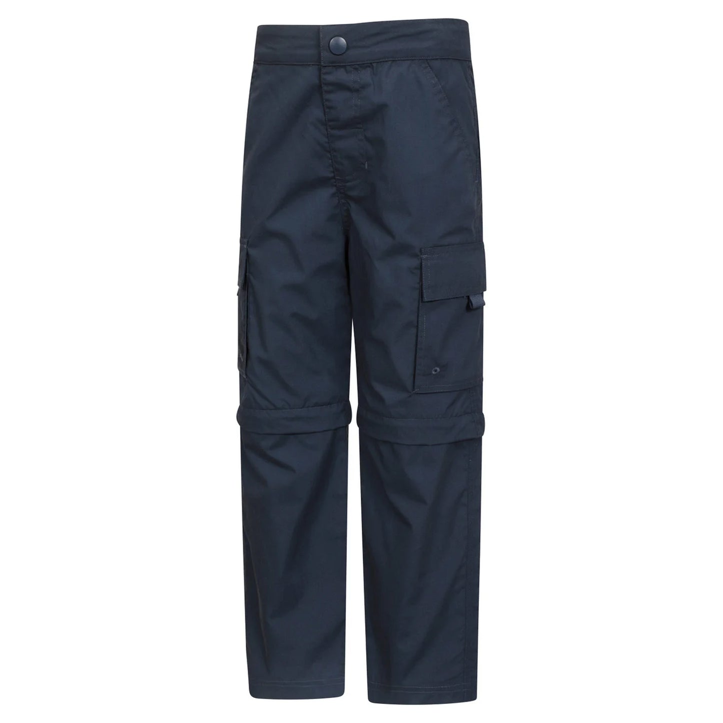 Navy - Lifestyle - Mountain Warehouse Childrens-Kids Zip-Off Active Trousers