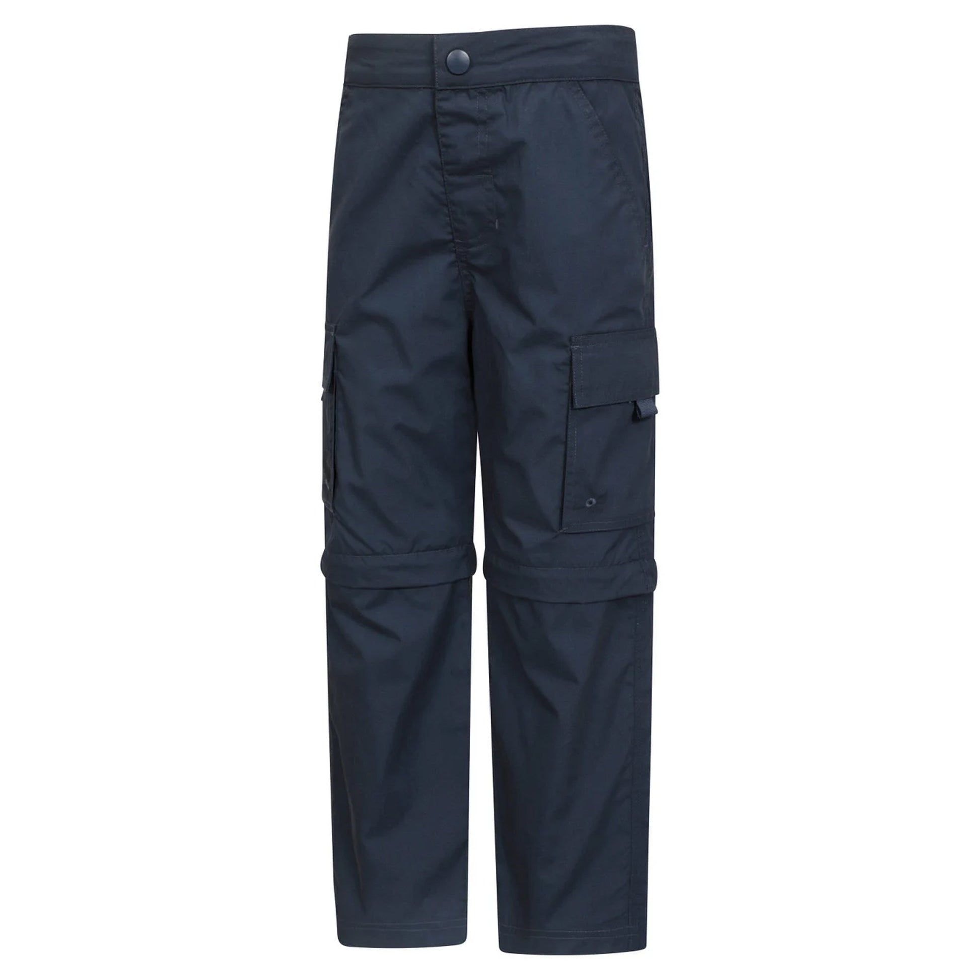 Navy - Lifestyle - Mountain Warehouse Childrens-Kids Zip-Off Active Trousers