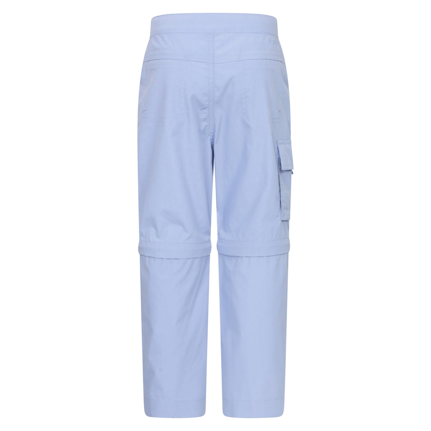Lilac - Back - Mountain Warehouse Childrens-Kids Zip-Off Active Trousers