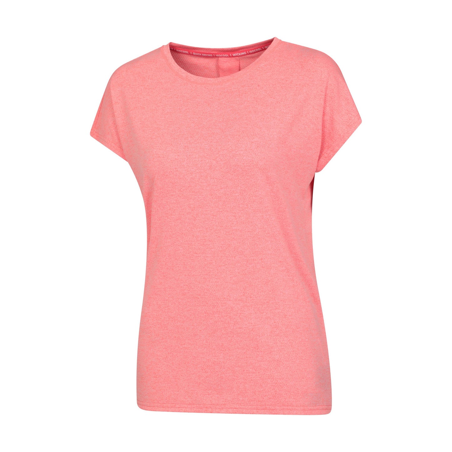 Coral - Side - Mountain Warehouse Womens-Ladies Flow Loose Active Top
