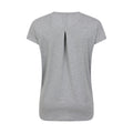 Grey - Back - Mountain Warehouse Womens-Ladies Flow Loose Active Top