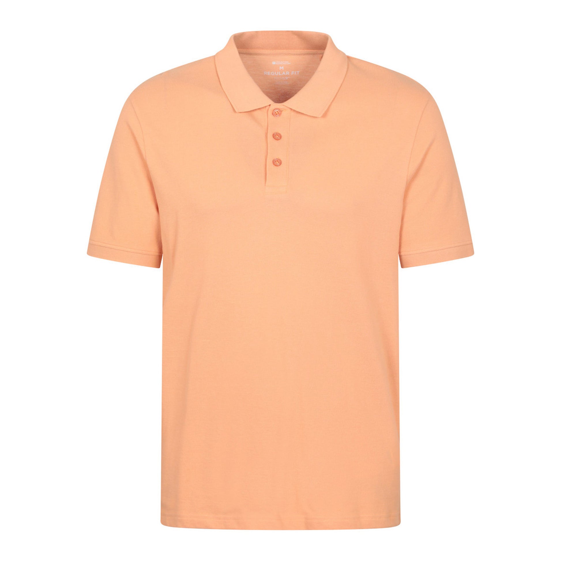 Coral - Front - Mountain Warehouse Mens Lakeside II Polo Shirt