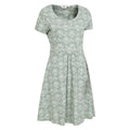 Pale Green - Side - Mountain Warehouse Womens-Ladies Orchid UV Protection Skater Dress