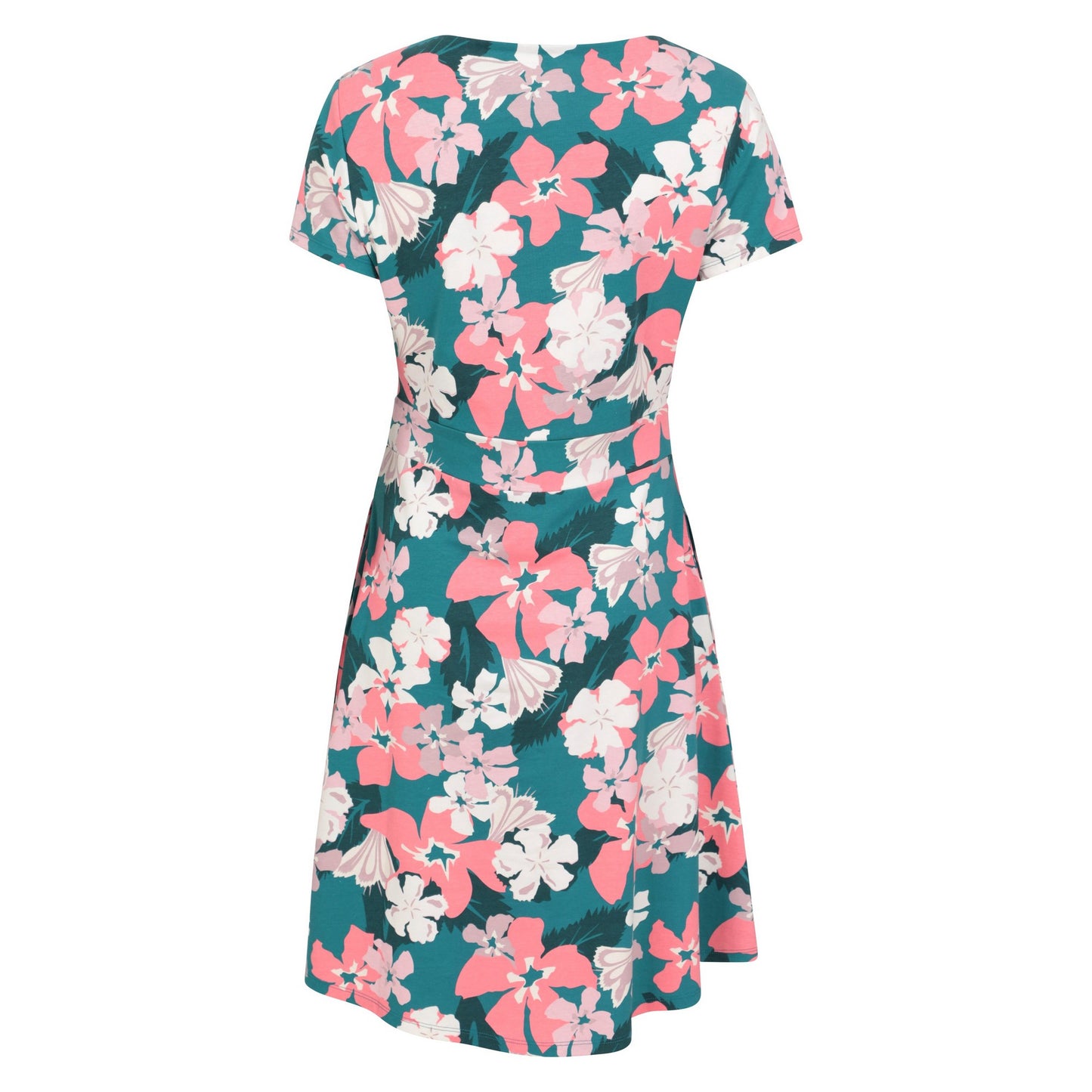 Light Teal - Back - Mountain Warehouse Womens-Ladies Orchid UV Protection Skater Dress