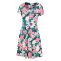 Light Teal - Side - Mountain Warehouse Womens-Ladies Orchid UV Protection Skater Dress