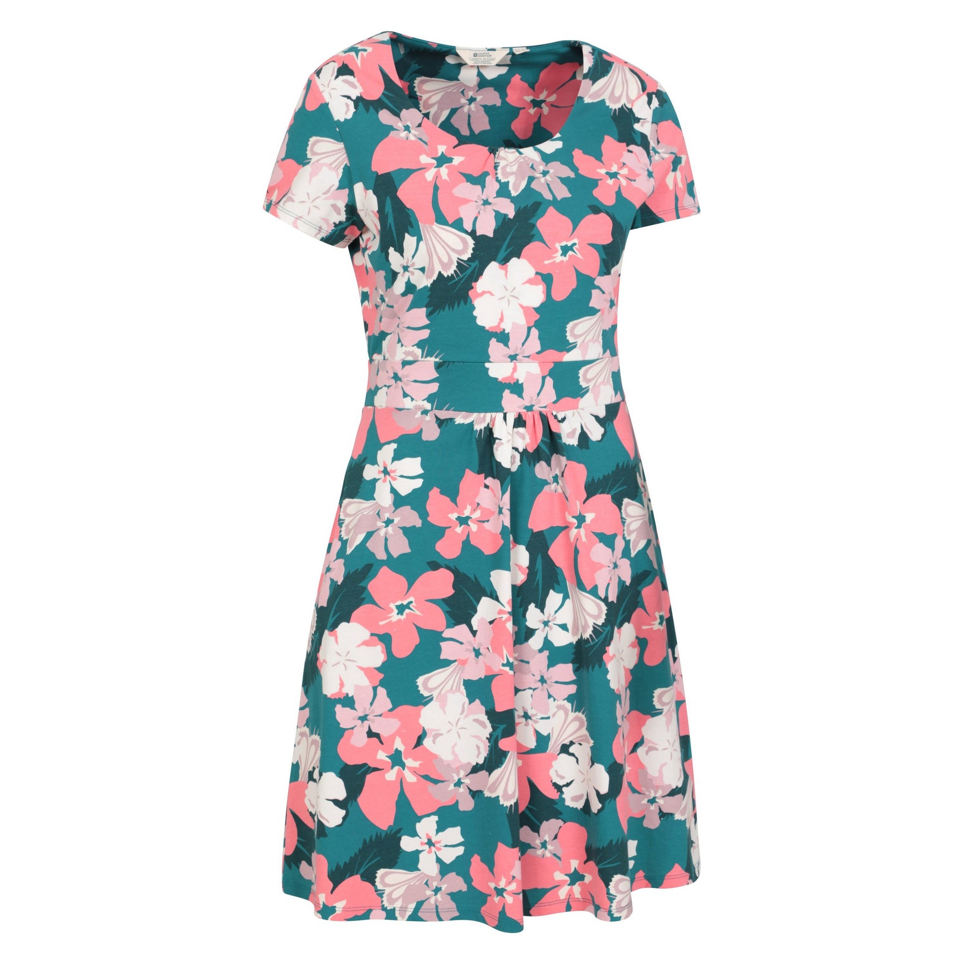 Light Teal - Lifestyle - Mountain Warehouse Womens-Ladies Orchid UV Protection Skater Dress
