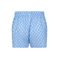 Blue - Back - Mountain Warehouse Womens-Ladies Patterned Stretch Boardshorts