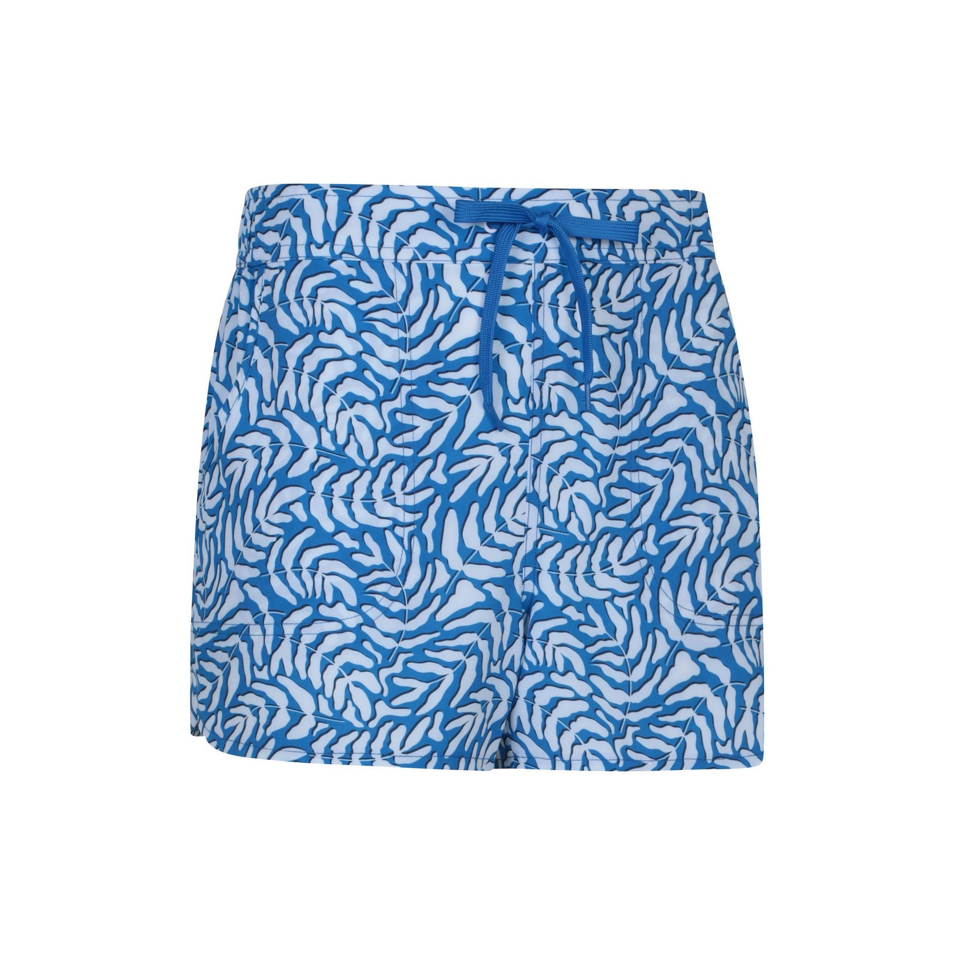 Blue - Side - Mountain Warehouse Womens-Ladies Patterned Stretch Boardshorts