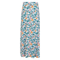 Teal - Back - Mountain Warehouse Womens-Ladies Shore Jersey Long Length Skirt