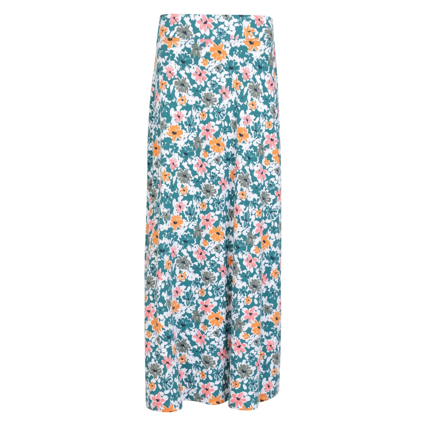 Teal - Front - Mountain Warehouse Womens-Ladies Shore Jersey Long Length Skirt