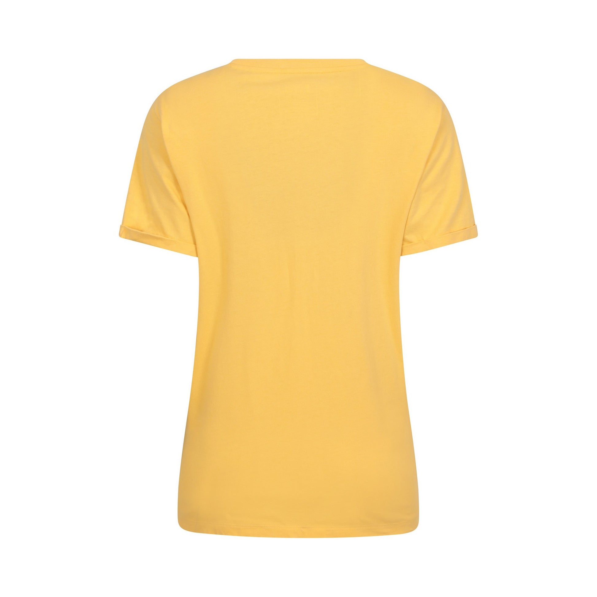 Pale Yellow - Back - Mountain Warehouse Womens-Ladies Dragonfly Organic Loose Fit T-Shirt