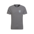 Dark Grey - Front - Mountain Warehouse Mens Discover Snowdon Cotton T-Shirt
