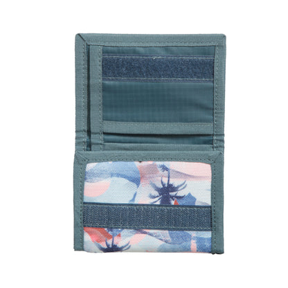 Pale Blue - Side - Animal Womens-Ladies Tri-Fold Recycled Wallet