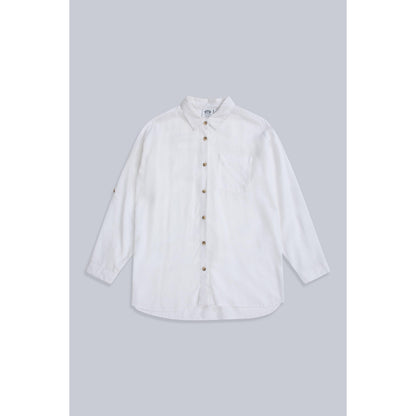 White - Front - Animal Womens-Ladies Seya Organic Beach Shirt