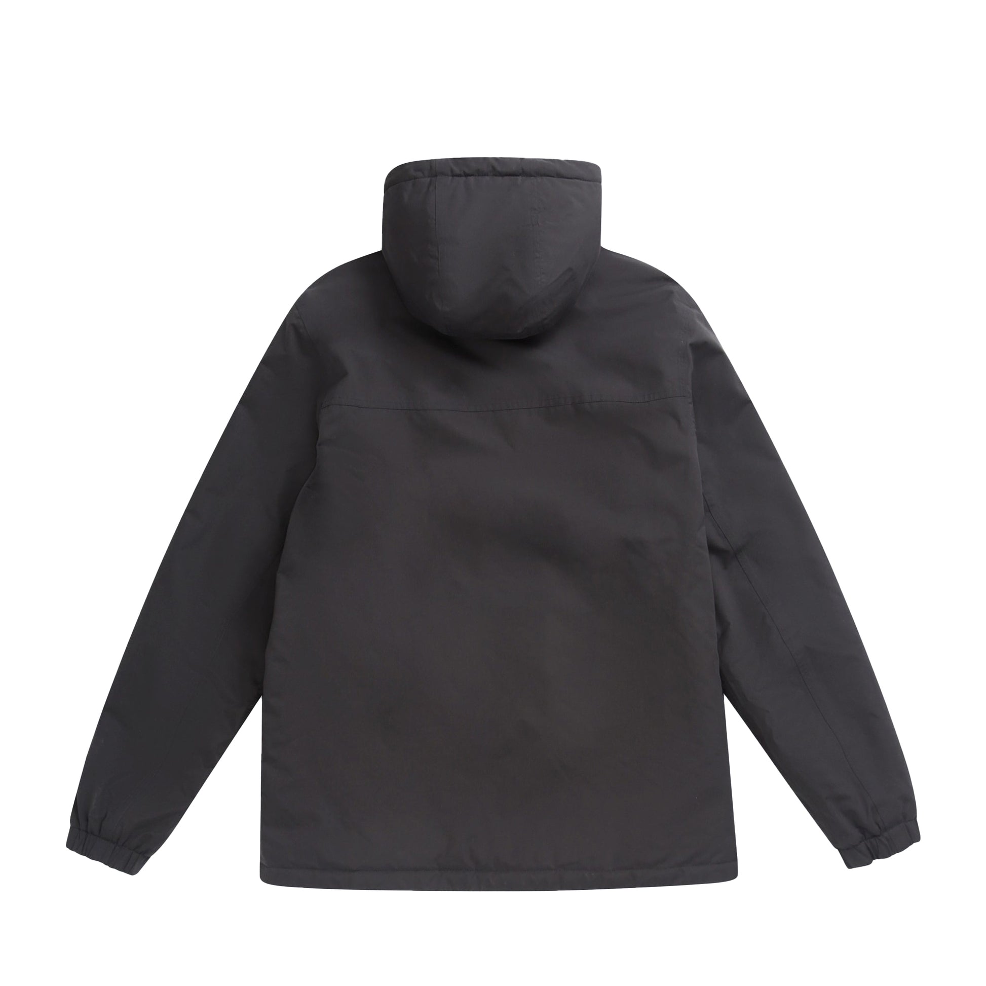 Charcoal - Back - Animal Mens Bude Borg Lined Jacket