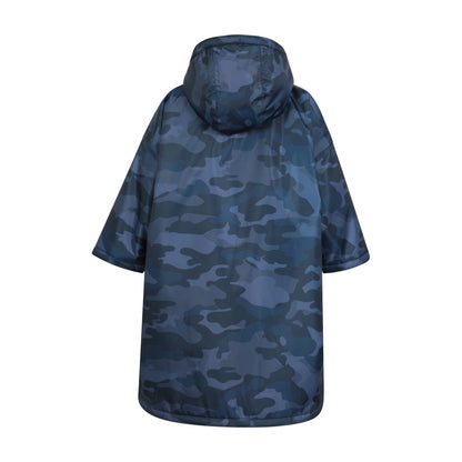 Dark Blue - Back - Mountain Warehouse Childrens-Kids Tidal Changing Robe