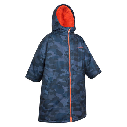 Dark Blue - Lifestyle - Mountain Warehouse Childrens-Kids Tidal Changing Robe