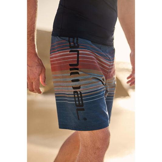 Blue - Front - Animal Mens Brett Recycled Boardshorts