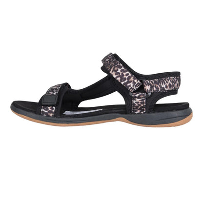 Black - Side - Mountain Warehouse Womens-Ladies Beachtime Sandals