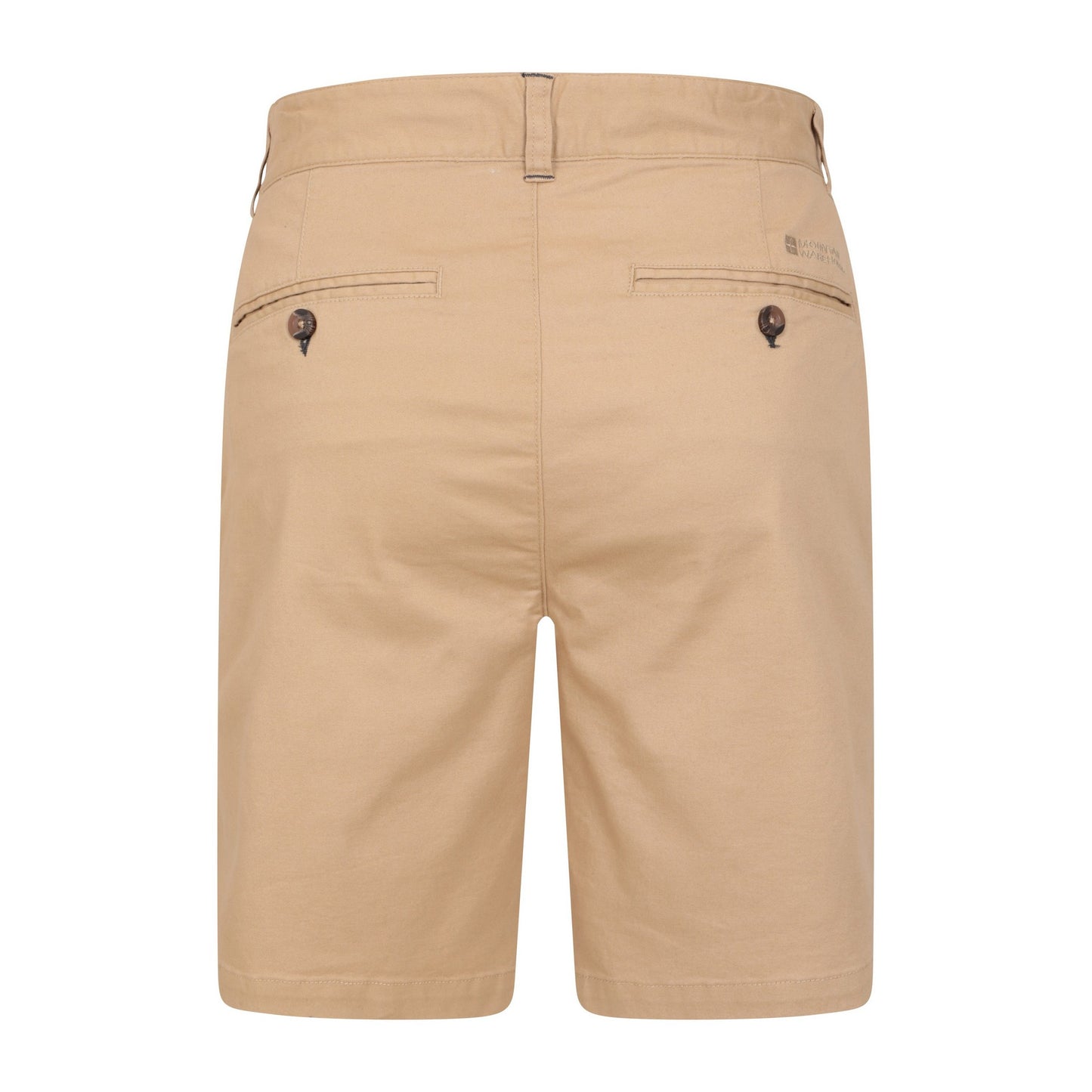 Beige - Back - Mountain Warehouse Mens Organic Chino Shorts