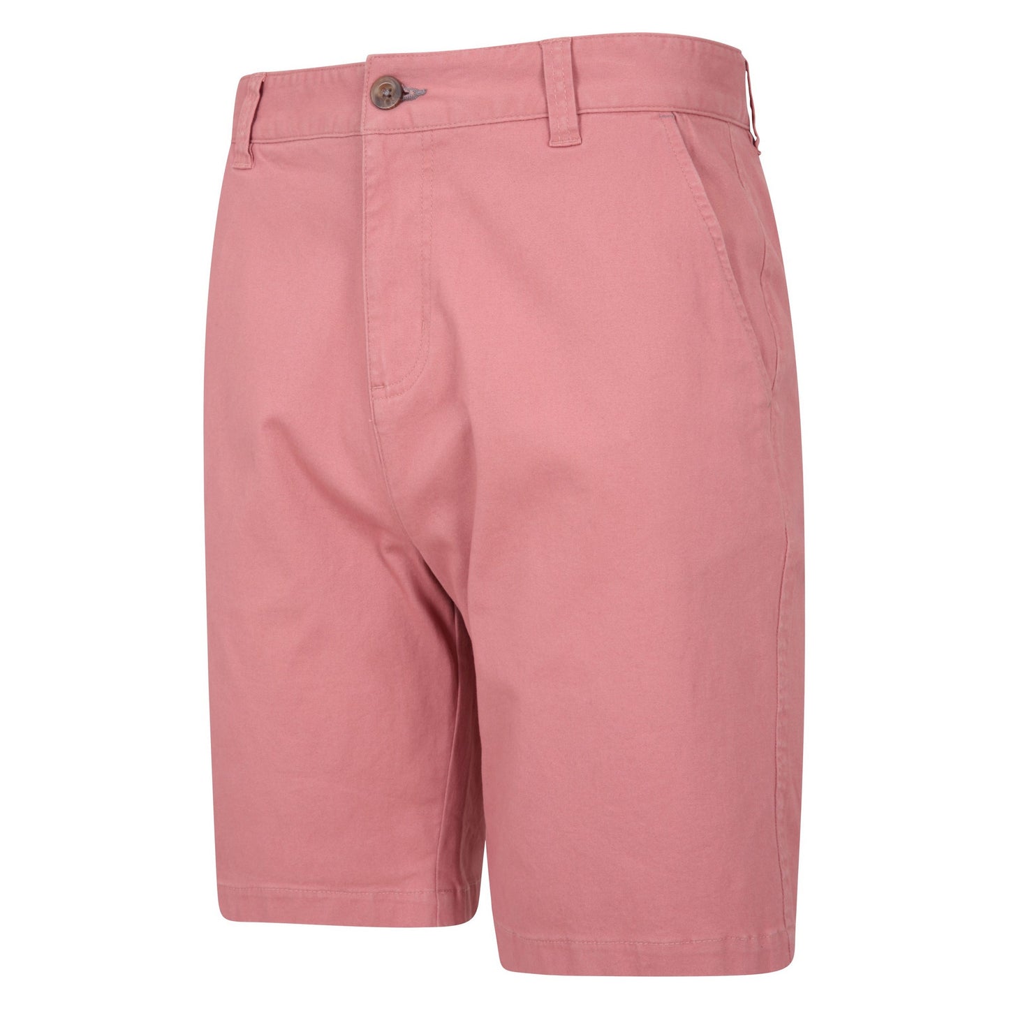 Pink - Pack Shot - Mountain Warehouse Mens Organic Chino Shorts