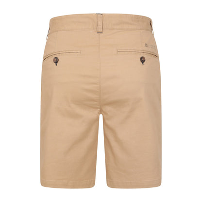 Light Beige - Back - Mountain Warehouse Mens Organic Chino Shorts