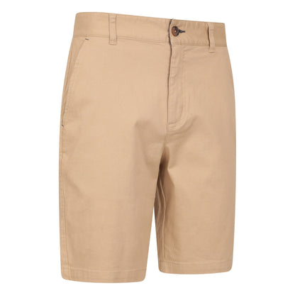 Light Beige - Lifestyle - Mountain Warehouse Mens Organic Chino Shorts