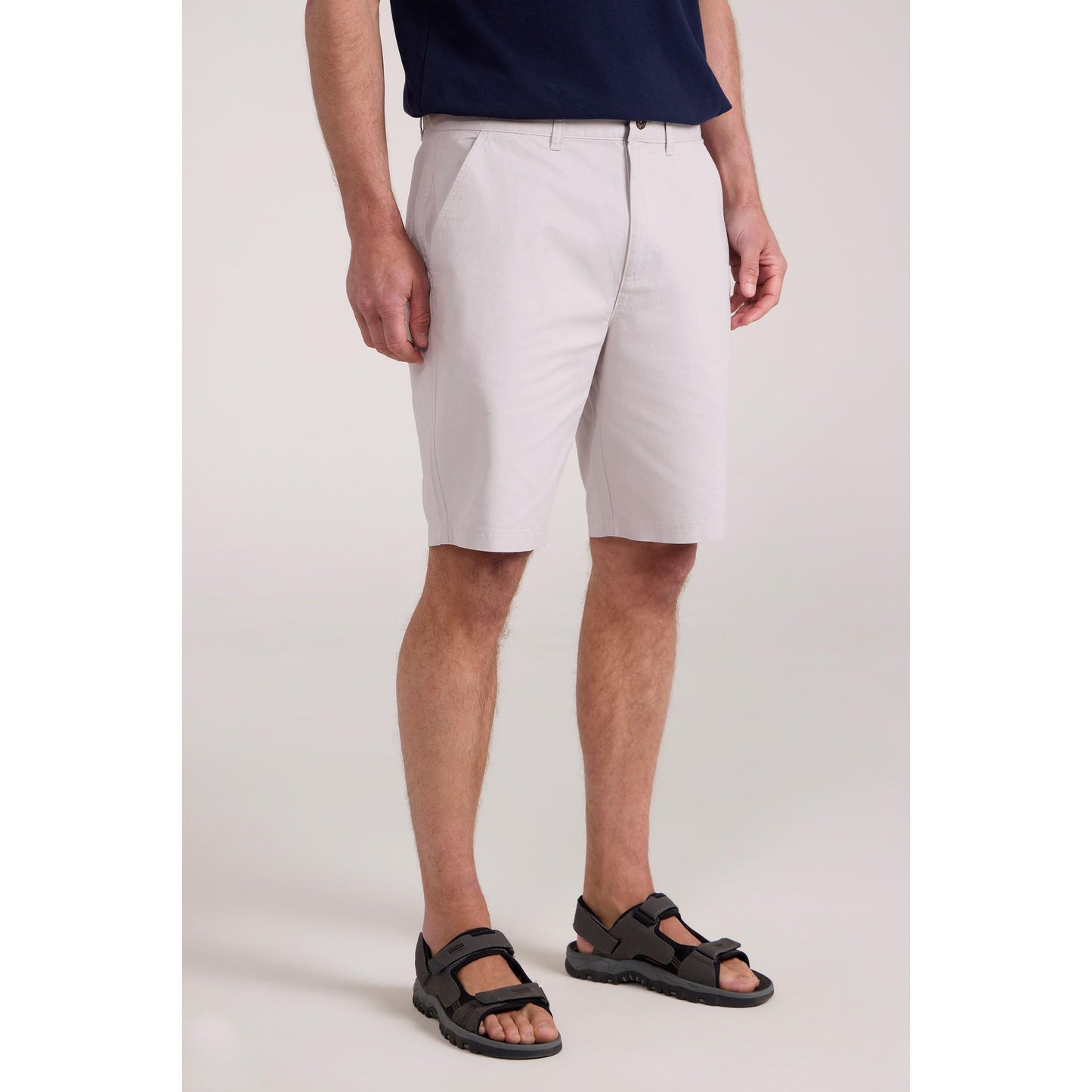 Off White - Front - Mountain Warehouse Mens Organic Chino Shorts