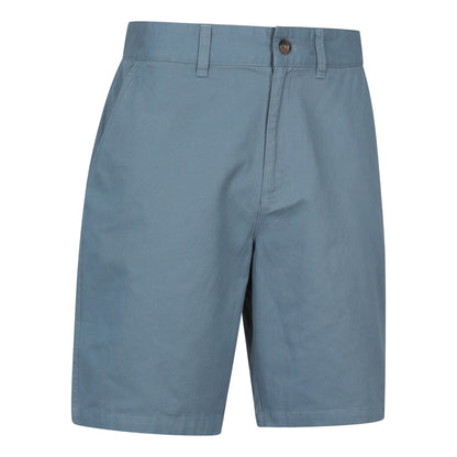 Blue - Back - Mountain Warehouse Mens Organic Chino Shorts