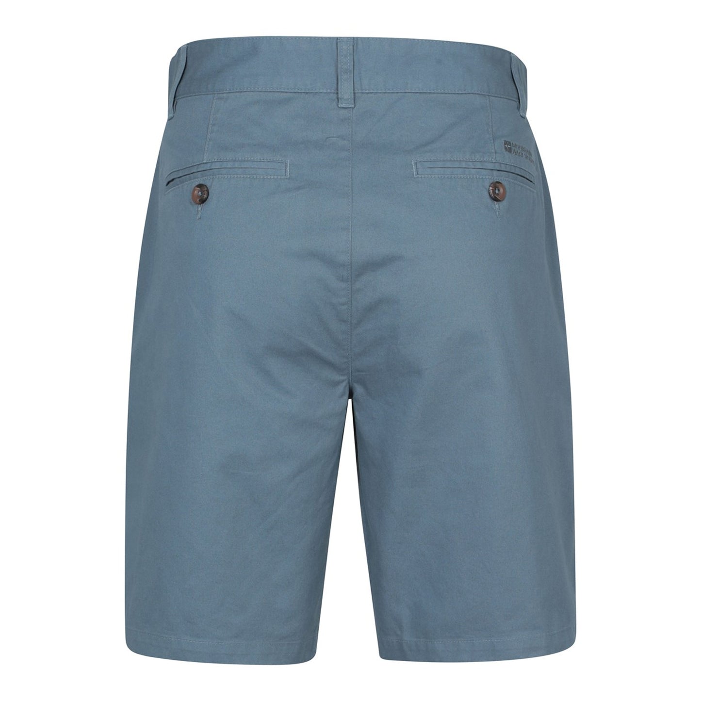 Blue - Side - Mountain Warehouse Mens Organic Chino Shorts