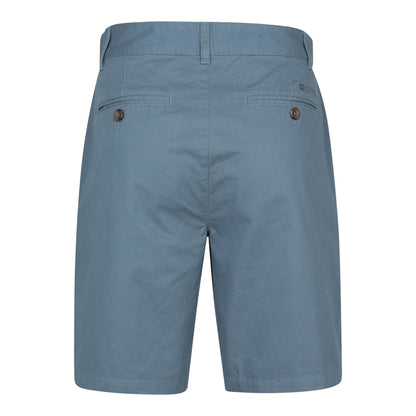 Blue - Side - Mountain Warehouse Mens Organic Chino Shorts