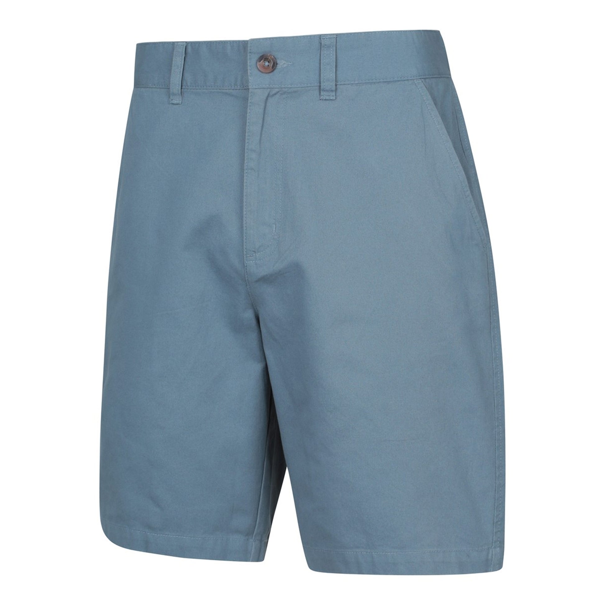 Blue - Lifestyle - Mountain Warehouse Mens Organic Chino Shorts