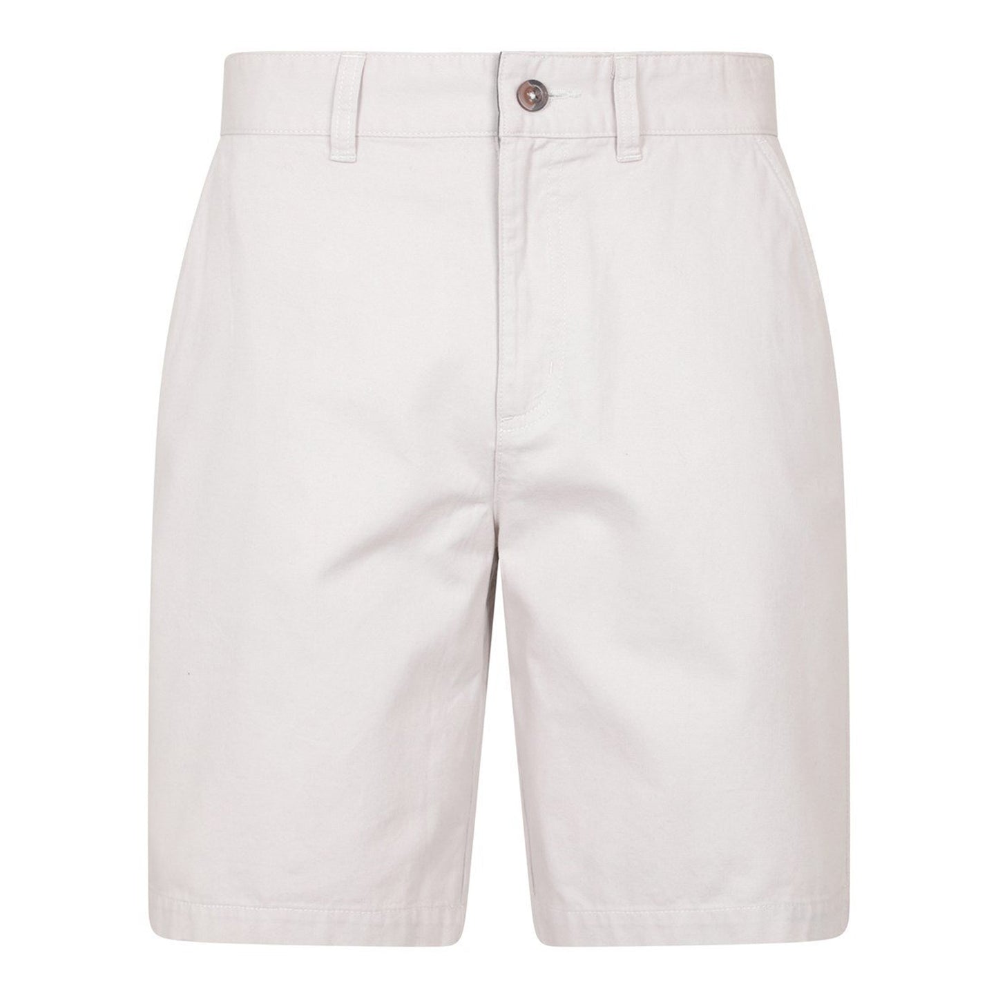 Off White - Front - Mountain Warehouse Mens Organic Chino Shorts