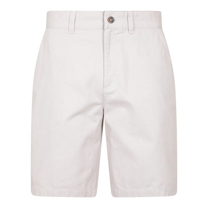 Off White - Front - Mountain Warehouse Mens Organic Chino Shorts